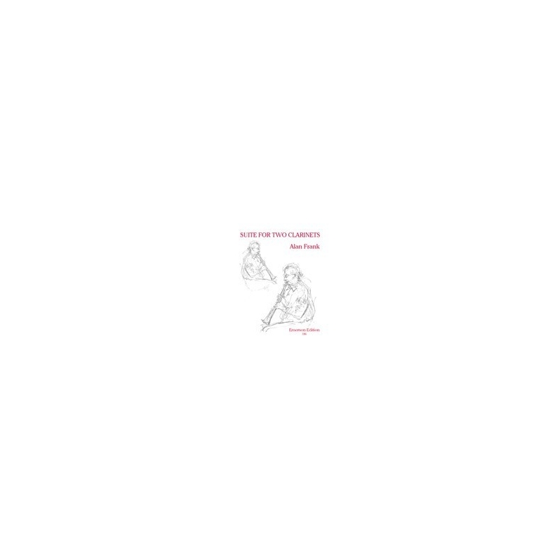 Frank, Alan - Suite for Two Clarinets 
