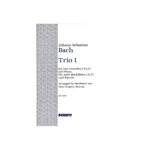 Bach, J.S - Trio I 