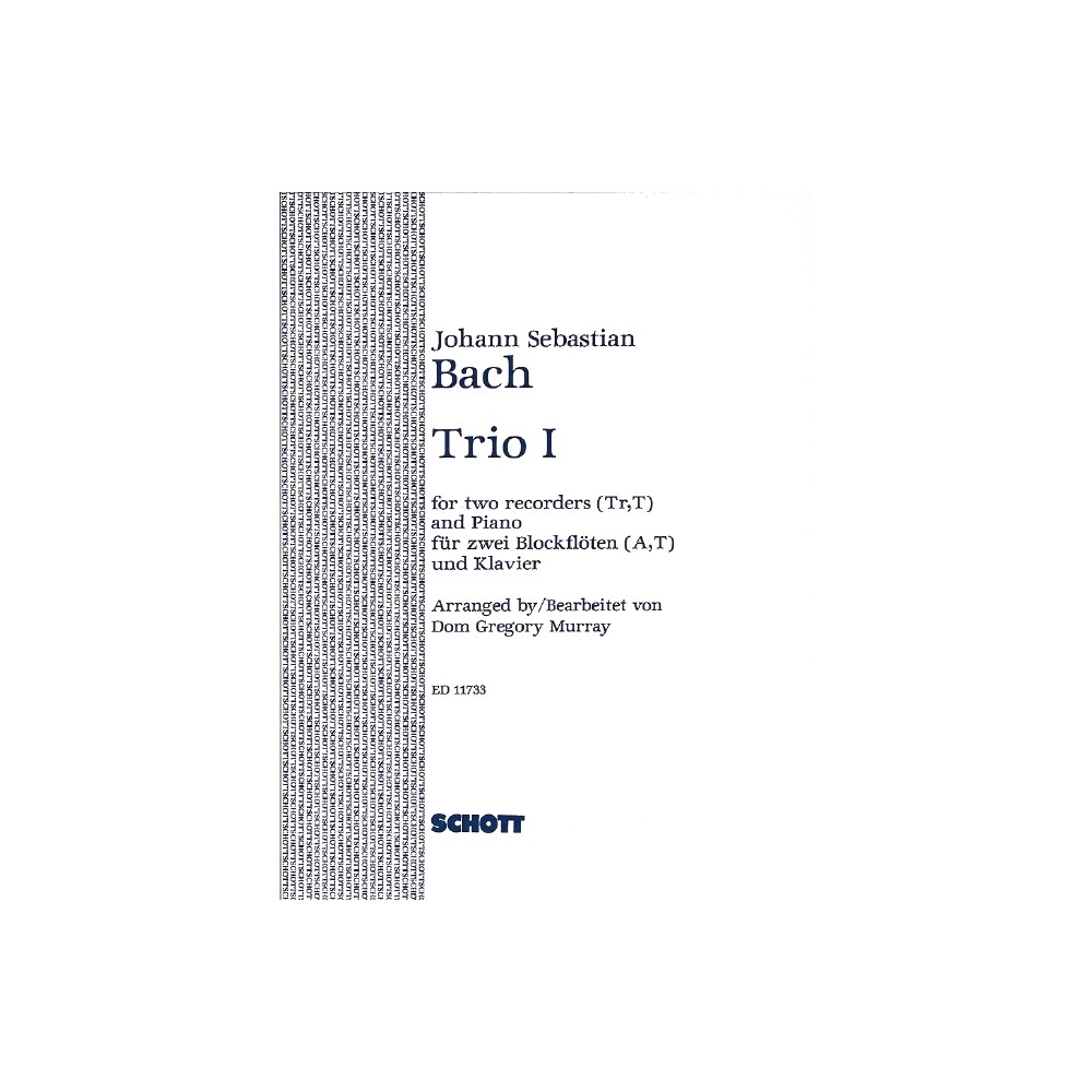 Bach, J.S - Trio I 