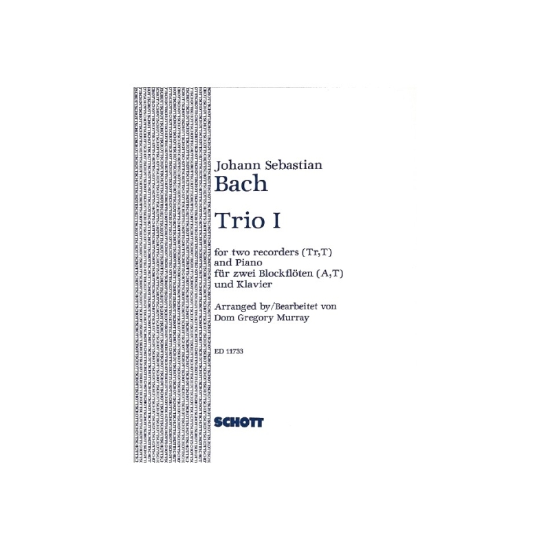 Bach, Johann Sebastian - Trio I