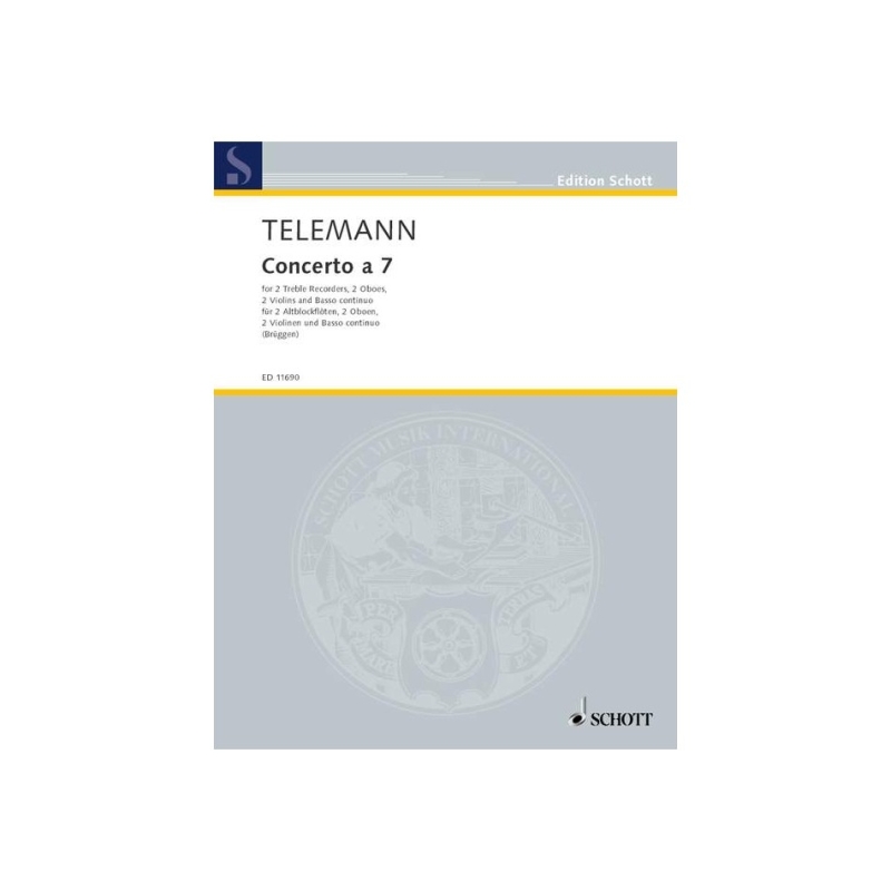 Telemann, Georg Philipp - Concerto à 7