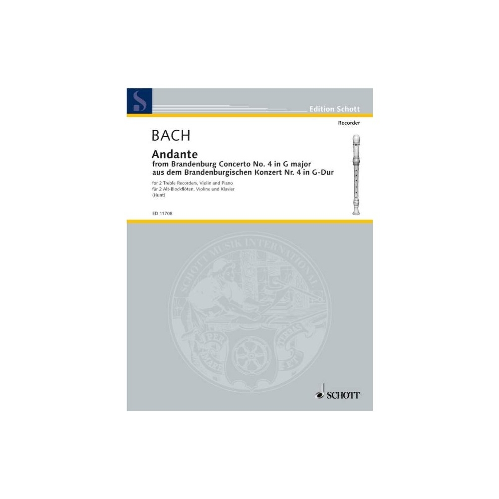 Bach, J.S - Andante BWV 1049 