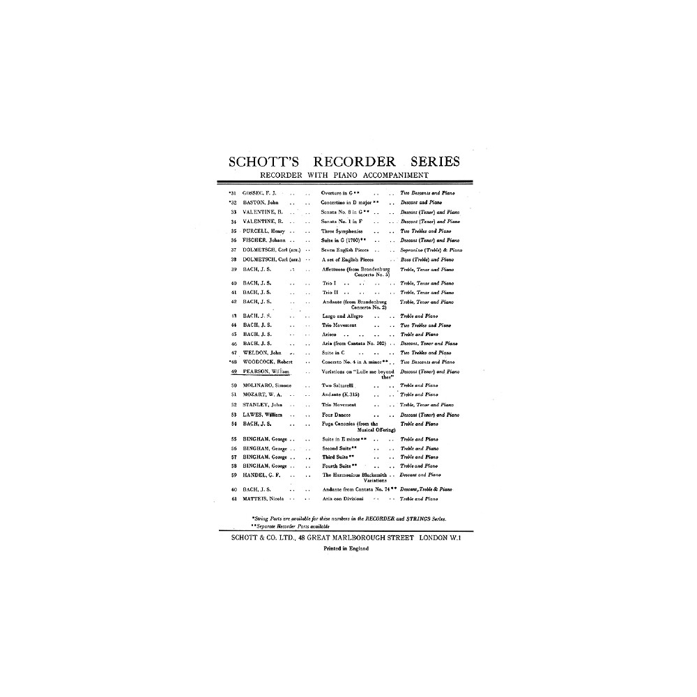 Pearson, William - Variations on "Lulle me beyond thee" 