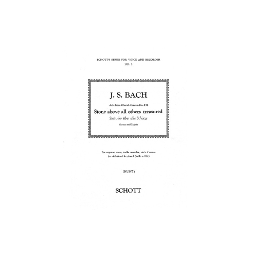 Bach, J.S - Stone above all...