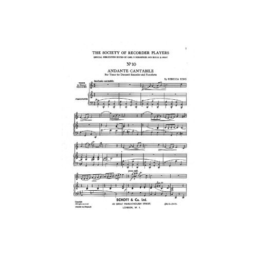 King, Rebecca - Andante...