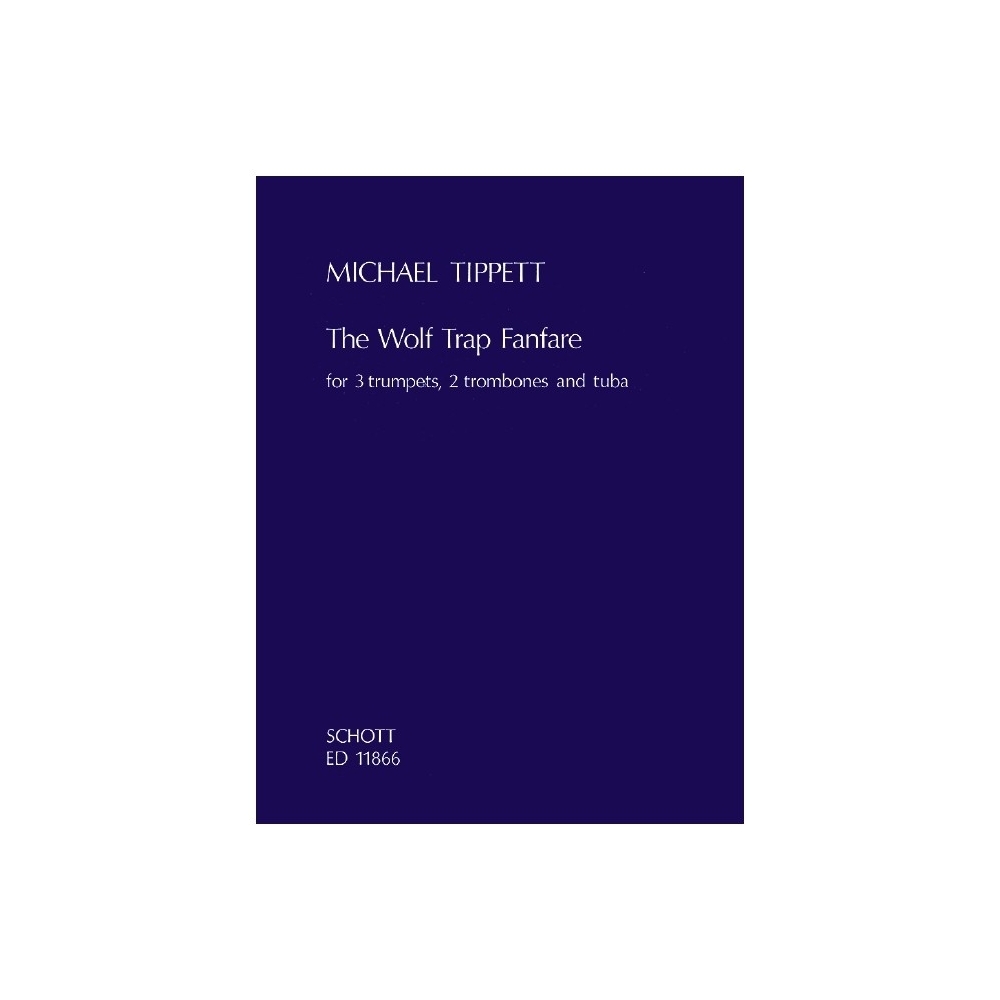 Tippett, Sir Michael - The Wolf Trap Fanfare 