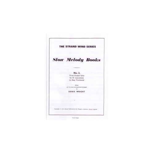 Slow Melody Book, Book  Two
