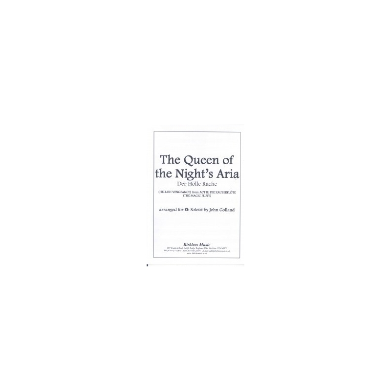 Mozart, W A - The Queen of the Nights Aria