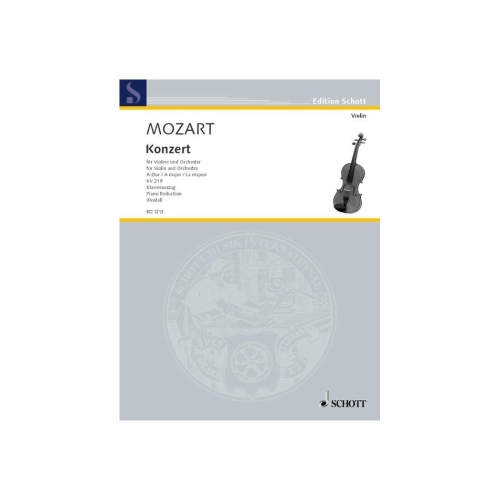 Mozart, Wolfgang Amadeus - Concerto A Major  KV 219