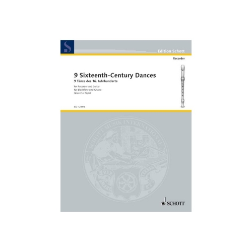 9 Sixteenth-Century Dances 