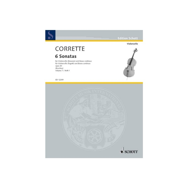 Corrette, Michel - Les Délices de la Solitude op. 20  Vol. 1