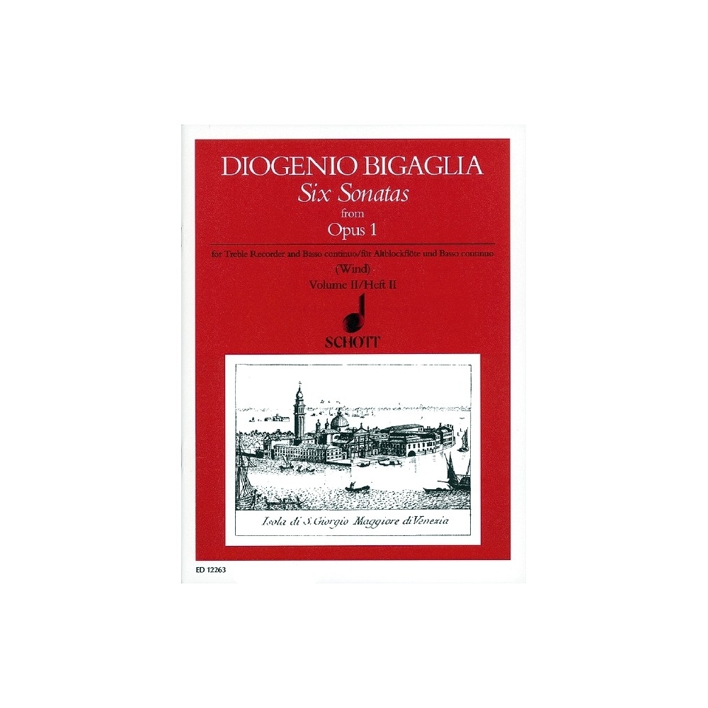 Bigaglia, Diogenio - Six Sonatas op. 1 