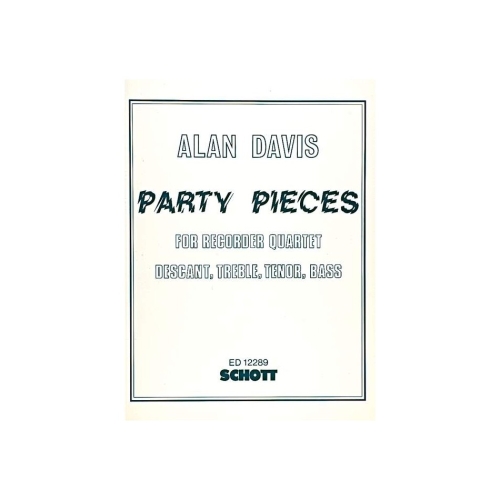 Davis, Alan - Party Pieces 