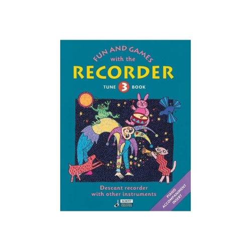 Engel, Gerhard / Heyens, Gudrun / Huenteler, Konrad / Linde, Hans-Martin - Fun and Games with the Recorder   Tune Book 3