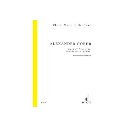 Goehr, Alexander - Cori di Pescatori op. 58 b
