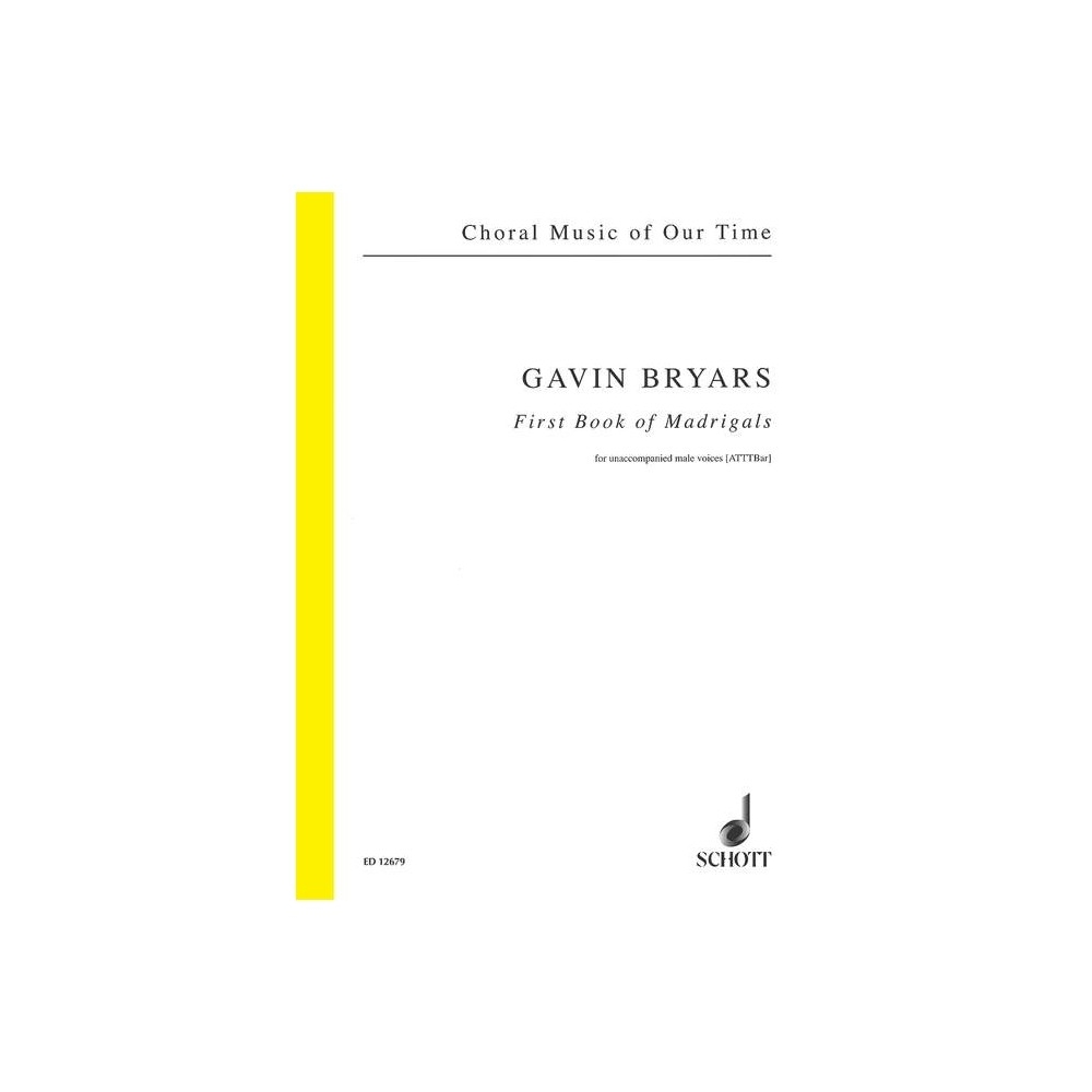 Bryars, Gavin - First Book of Madrigals
