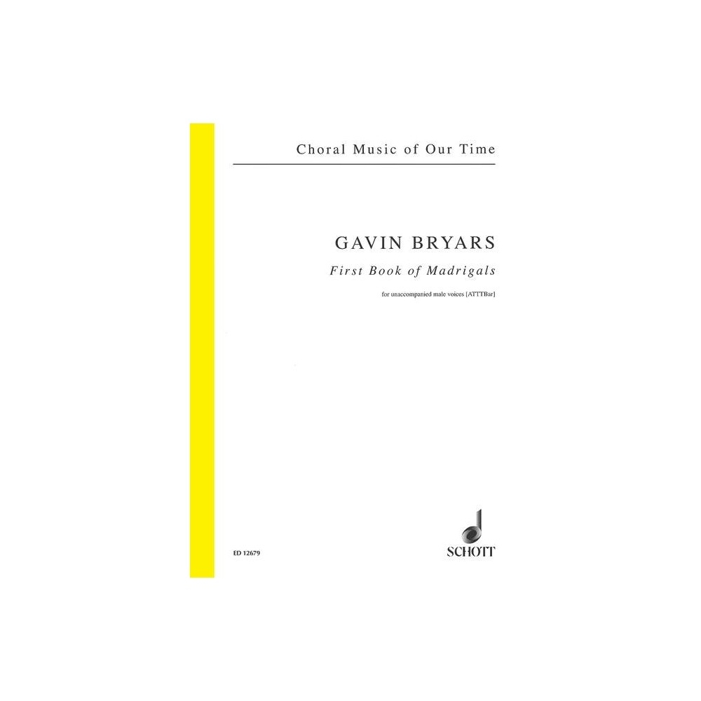 Bryars, Gavin - First Book of Madrigals 