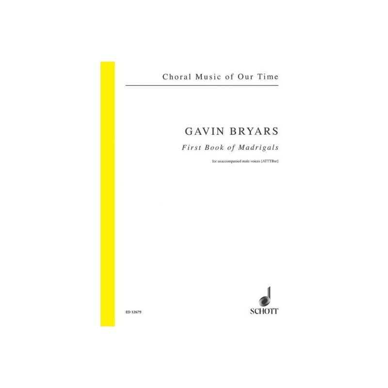 Bryars, Gavin - First Book of Madrigals 