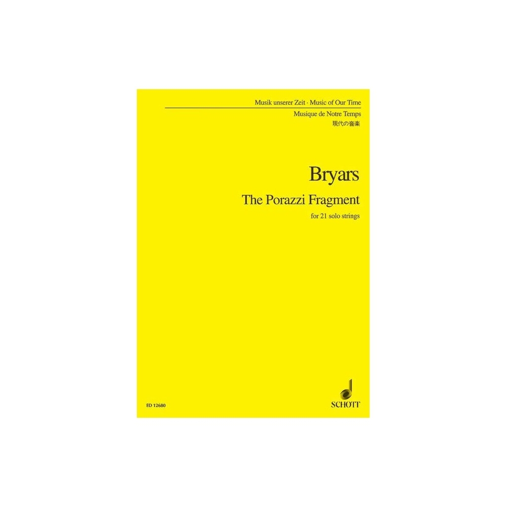 Bryars, Gavin - The Porazzi Fragment 
