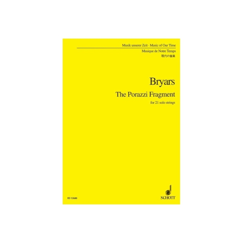 Bryars, Gavin - The Porazzi Fragment