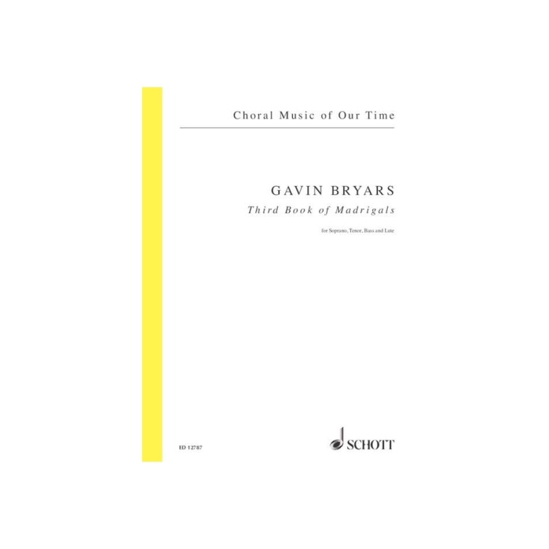 Bryars, Gavin - Third Book Of Madrigals
