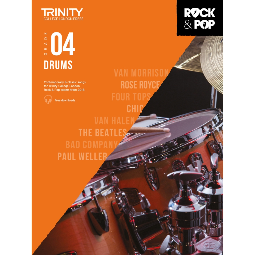 Trinity Rock & Pop 2018 Drums Grade 4