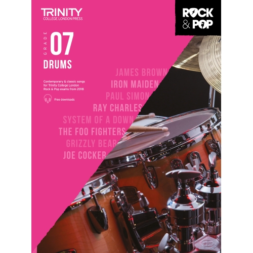 Trinity Rock & Pop 2018 Drums Grade 7
