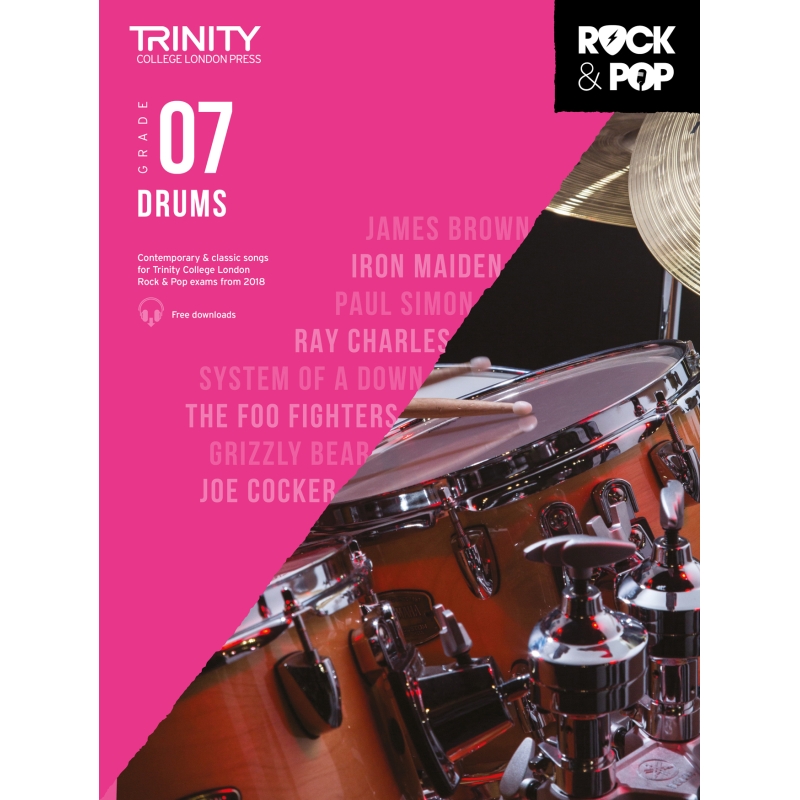 Trinity Rock & Pop 2018 Drums Grade 7