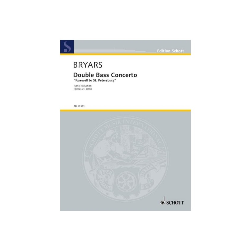 Bryars, Gavin - Double Bass Concerto