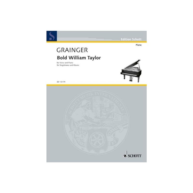 Grainger, George Percy Aldridge - Bold William Taylor 
