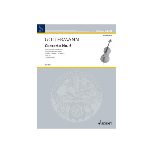 Goltermann, George - Cello Concerto op. 76