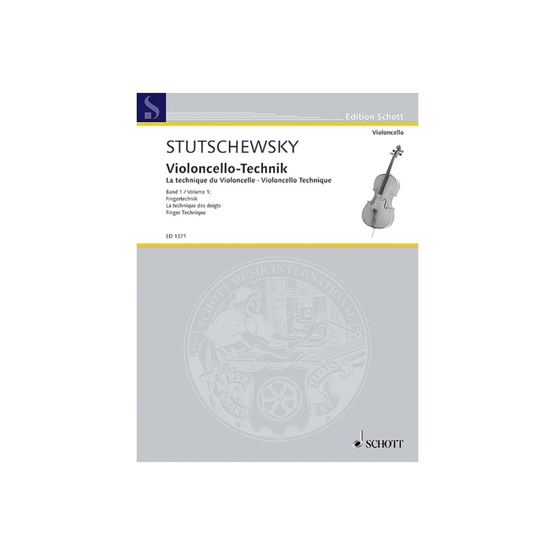 Stutschewsky, Joachim - Violoncello Technique