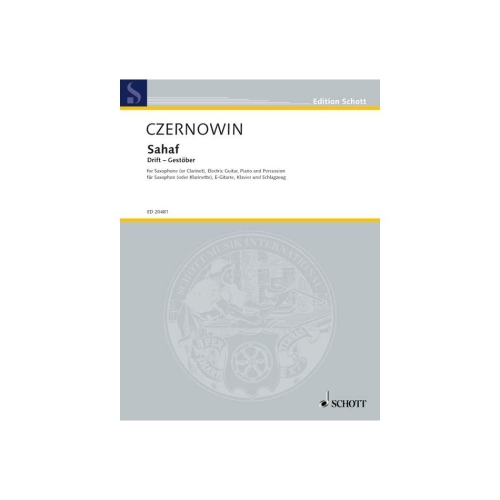 Czernowin, Chaya - Sahaf 