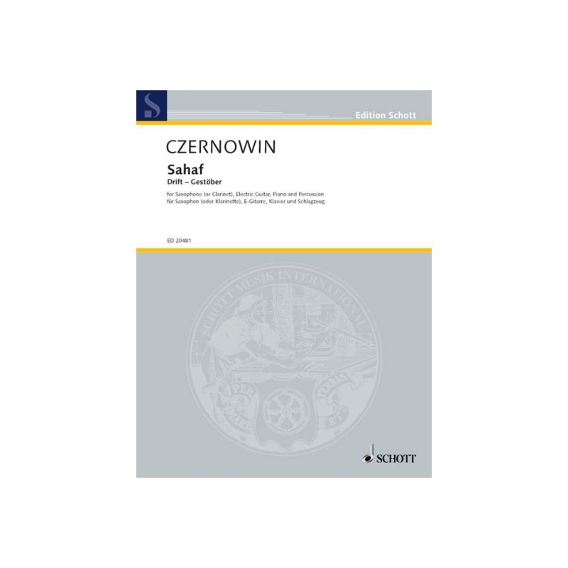 Czernowin, Chaya - Sahaf 
