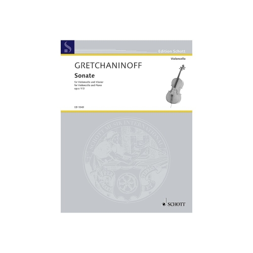 Gretchaninow, Alexandr - Sonata op. 113