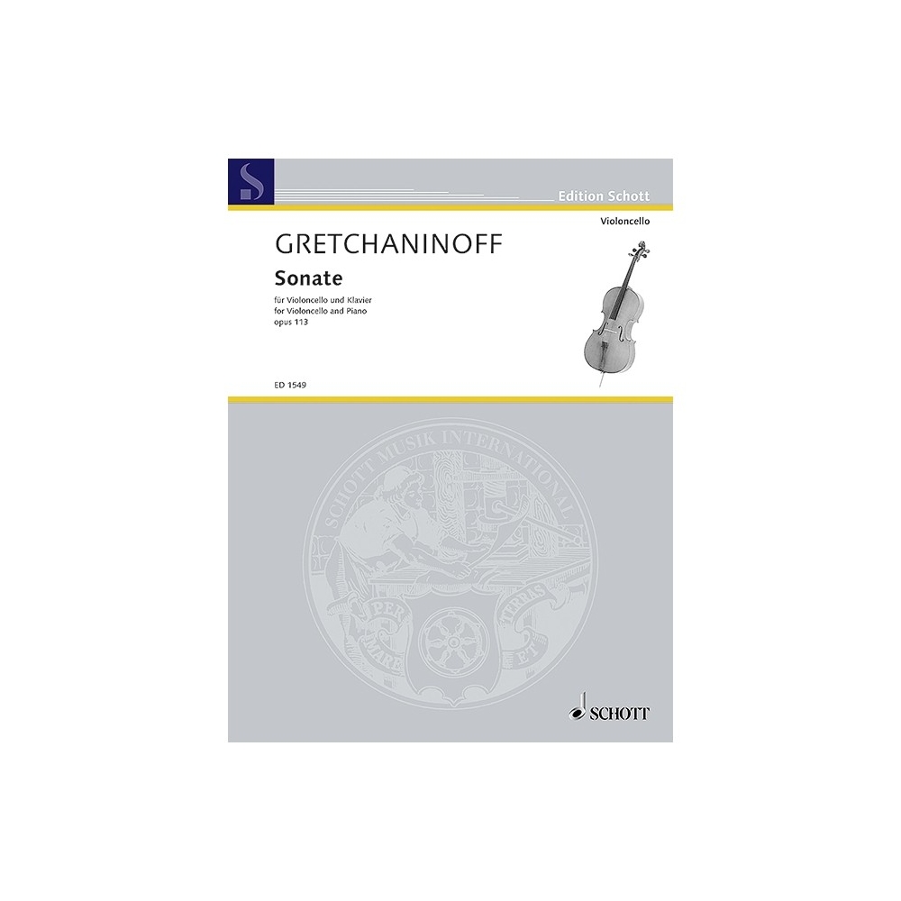 Gretchaninow, Alexandr - Sonata op. 113
