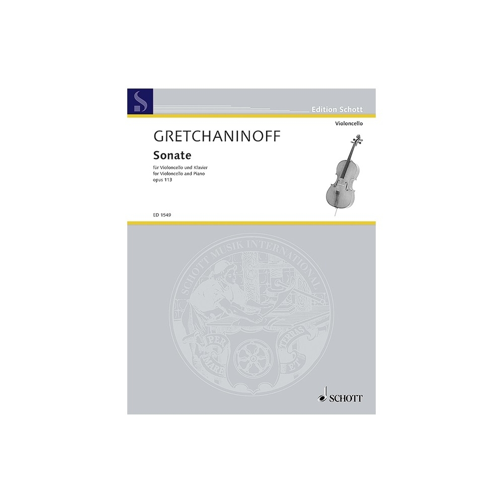 Gretchaninow, Alexandr - Sonata op. 113 