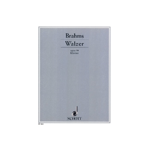 Brahms, Johannes - Waltz...