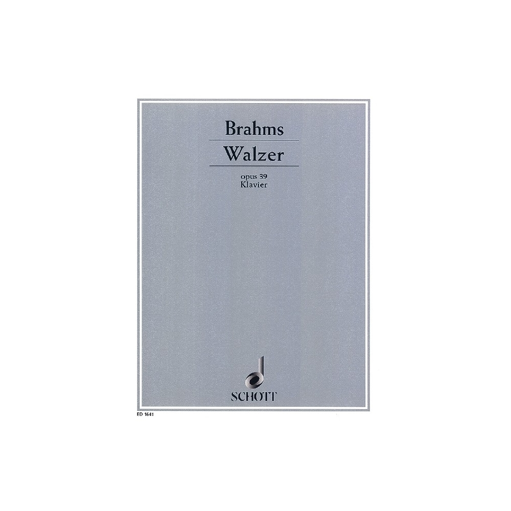 Brahms, Johannes - Waltz op. 39 