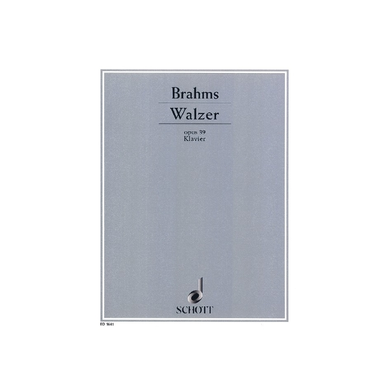 Brahms, Johannes - Waltz op. 39 