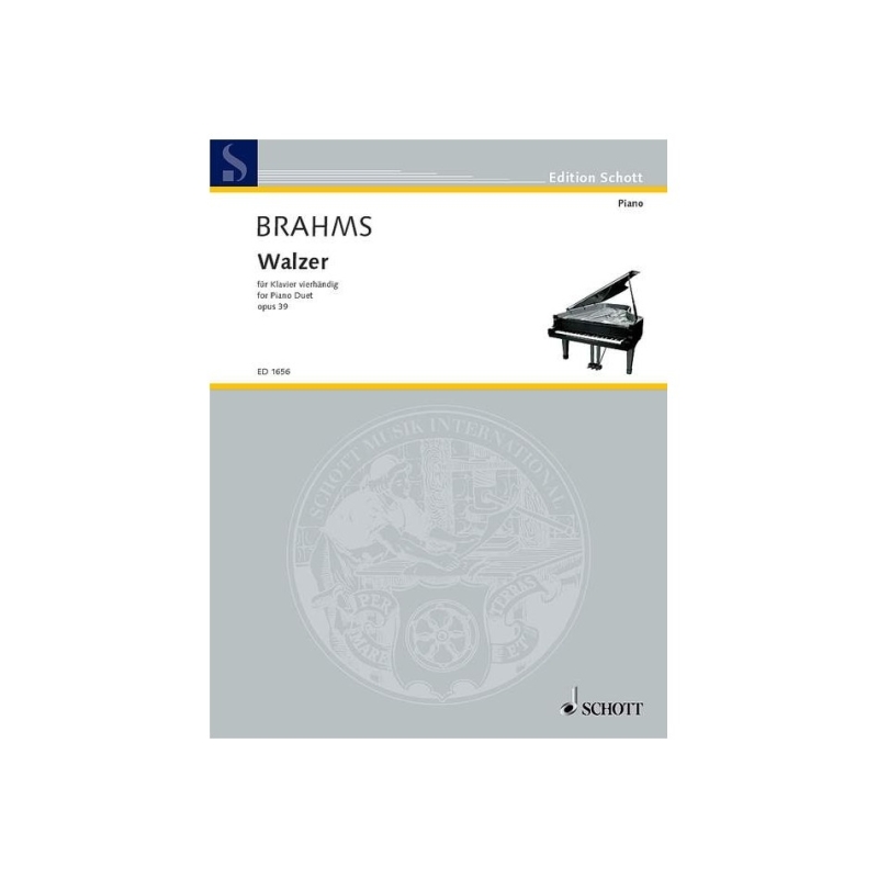Brahms, Johannes - Waltz op. 39 