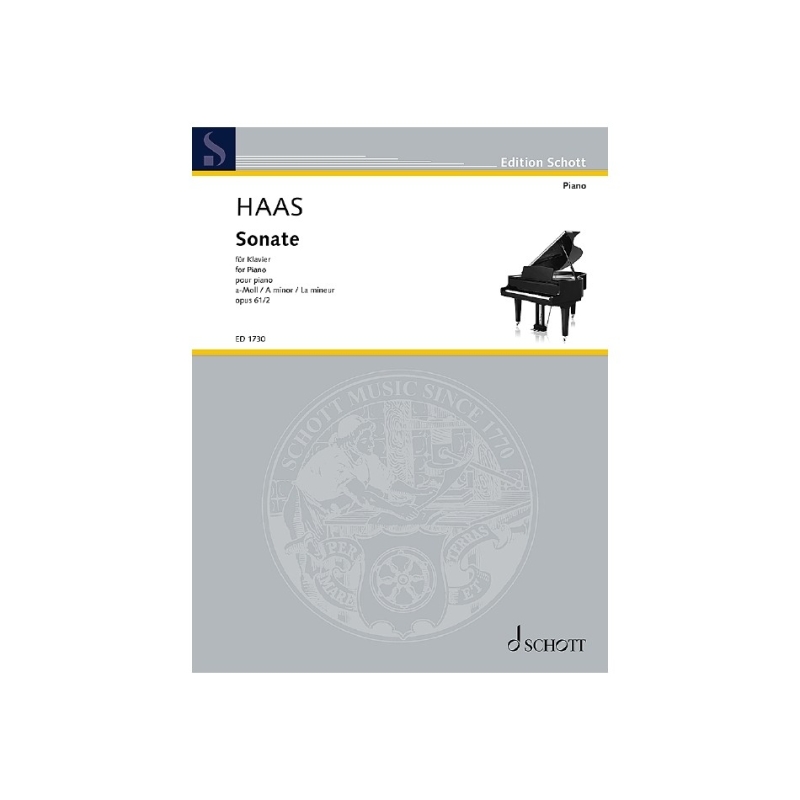 Haas, Joseph - Two Sonatas op. 61 