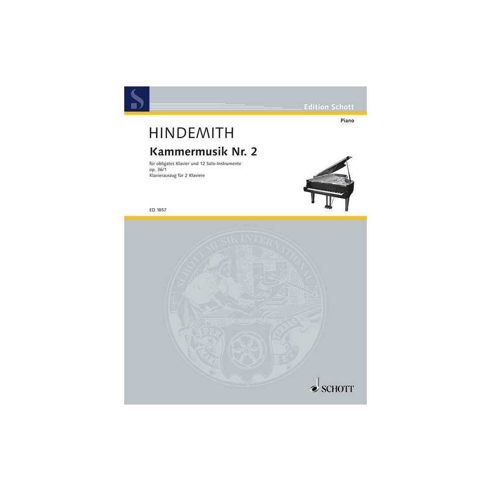 Hindemith, Paul - Three Piano Pieces op32 op. 36/1