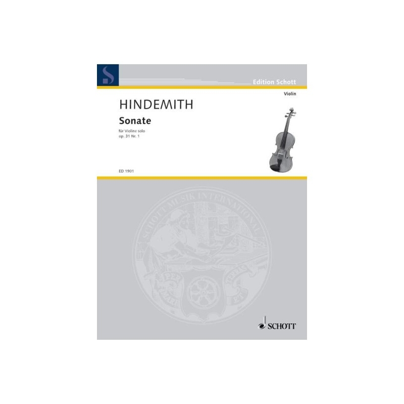 Hindemith, Paul - Violin Sonata op. 31/1