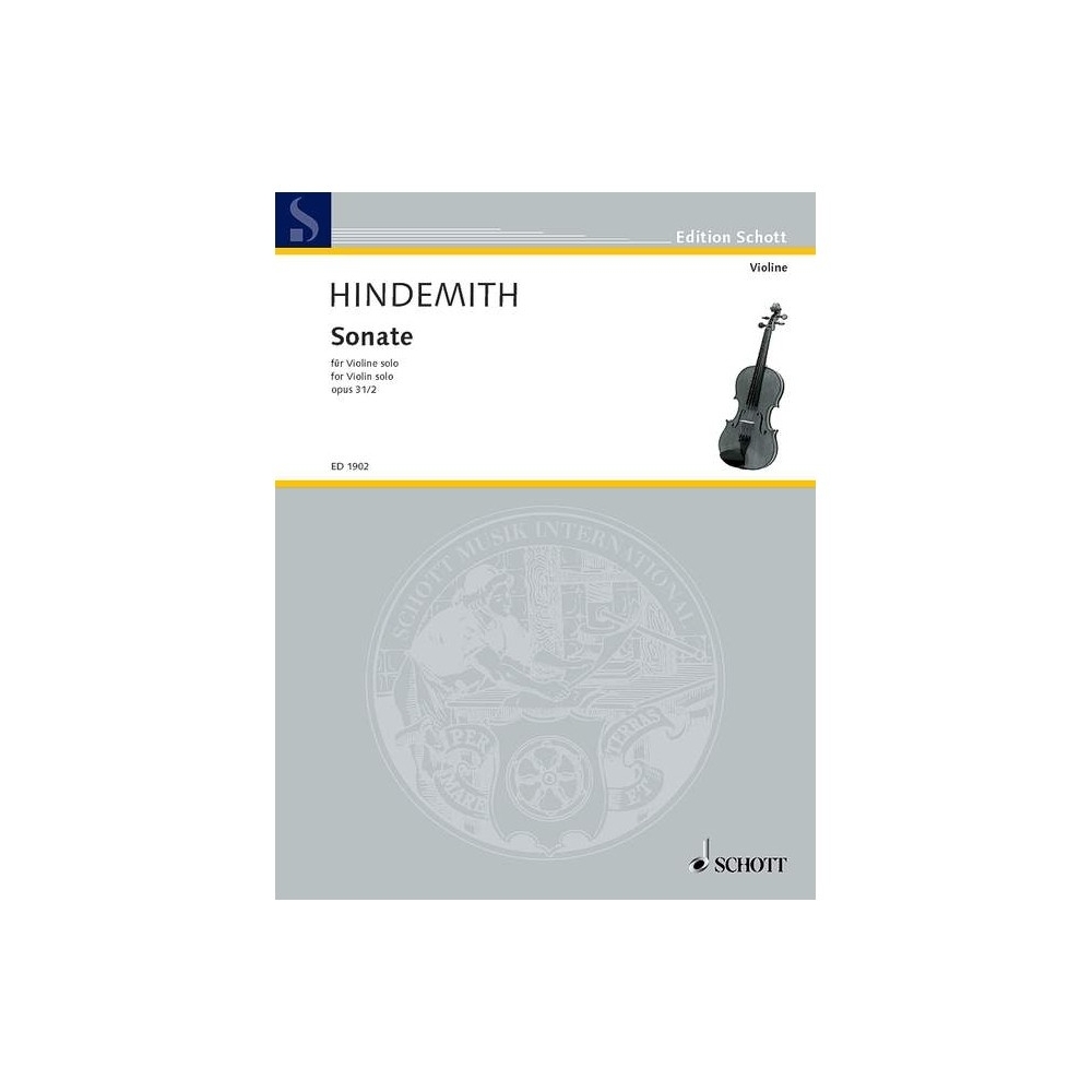 Hindemith, Paul - Violin Sonata op. 31/2