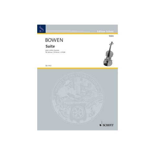 Bowen, York - Suite in D Minor op. 28