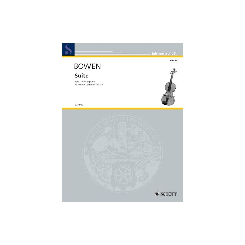 Bowen, York - Suite in D Minor op. 28 