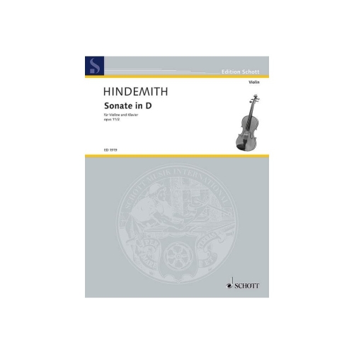 Hindemith, Paul - Sonata in D Major op. 11/2