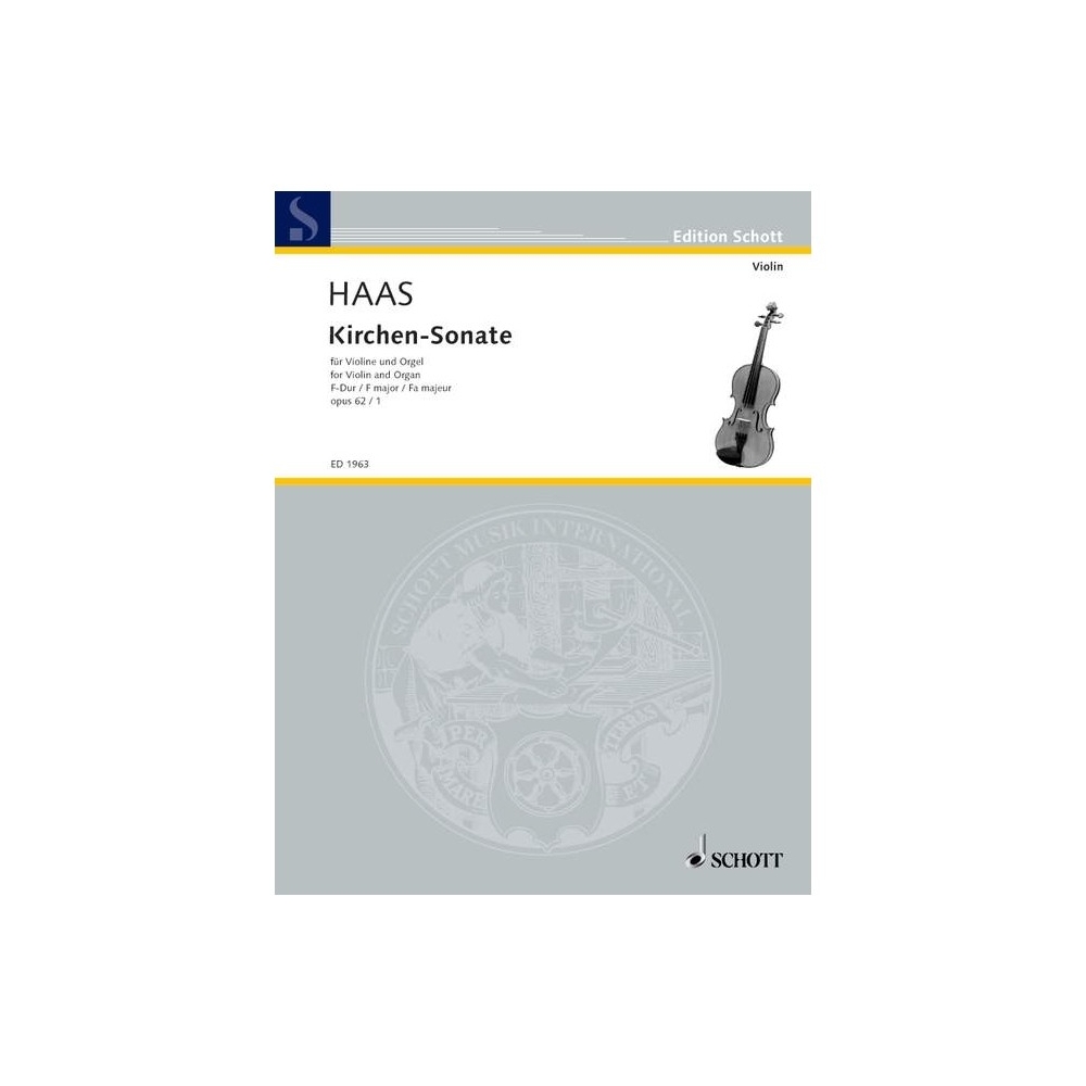 Haas, Joseph - Kirchen-Sonate F Major op. 62/1 