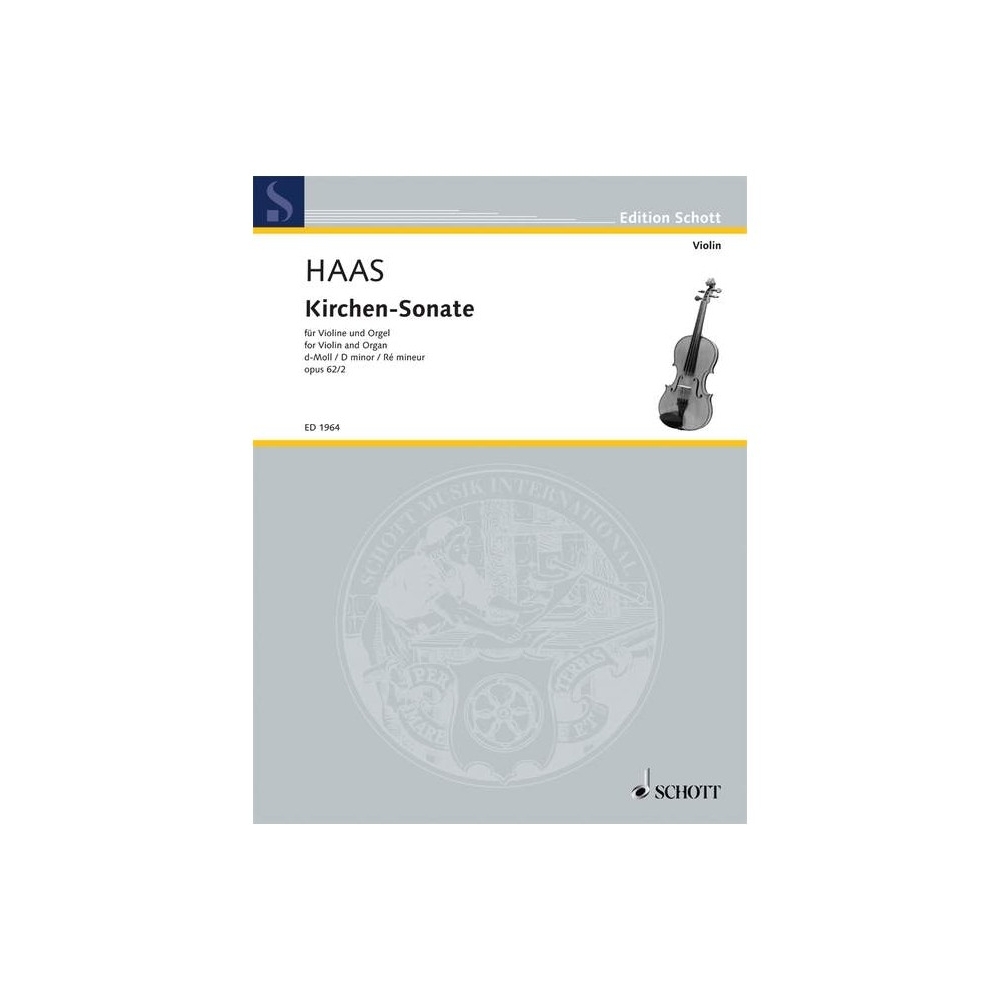 Haas, Joseph - Kirchen-Sonate D Minor op. 62/2 